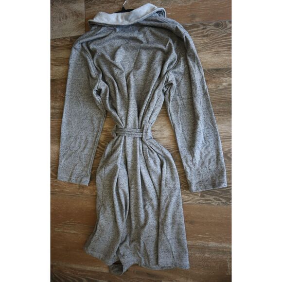 UGG 1096932 Men's Sz XL/2XL Gray Heather Robinson Cotton Fleece Robe - Picture 13 of 13